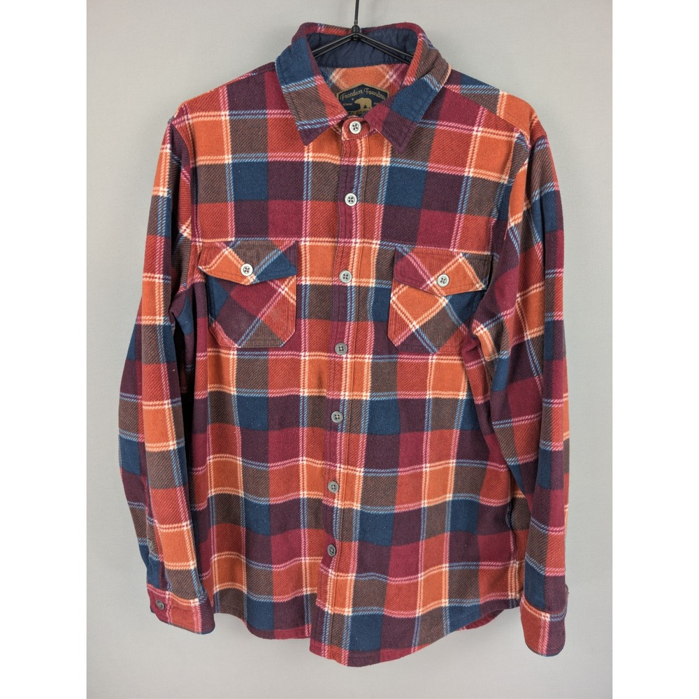 Freedom Foundry Men's Large Heritage Plaid Button Shirt EUC Relaxed